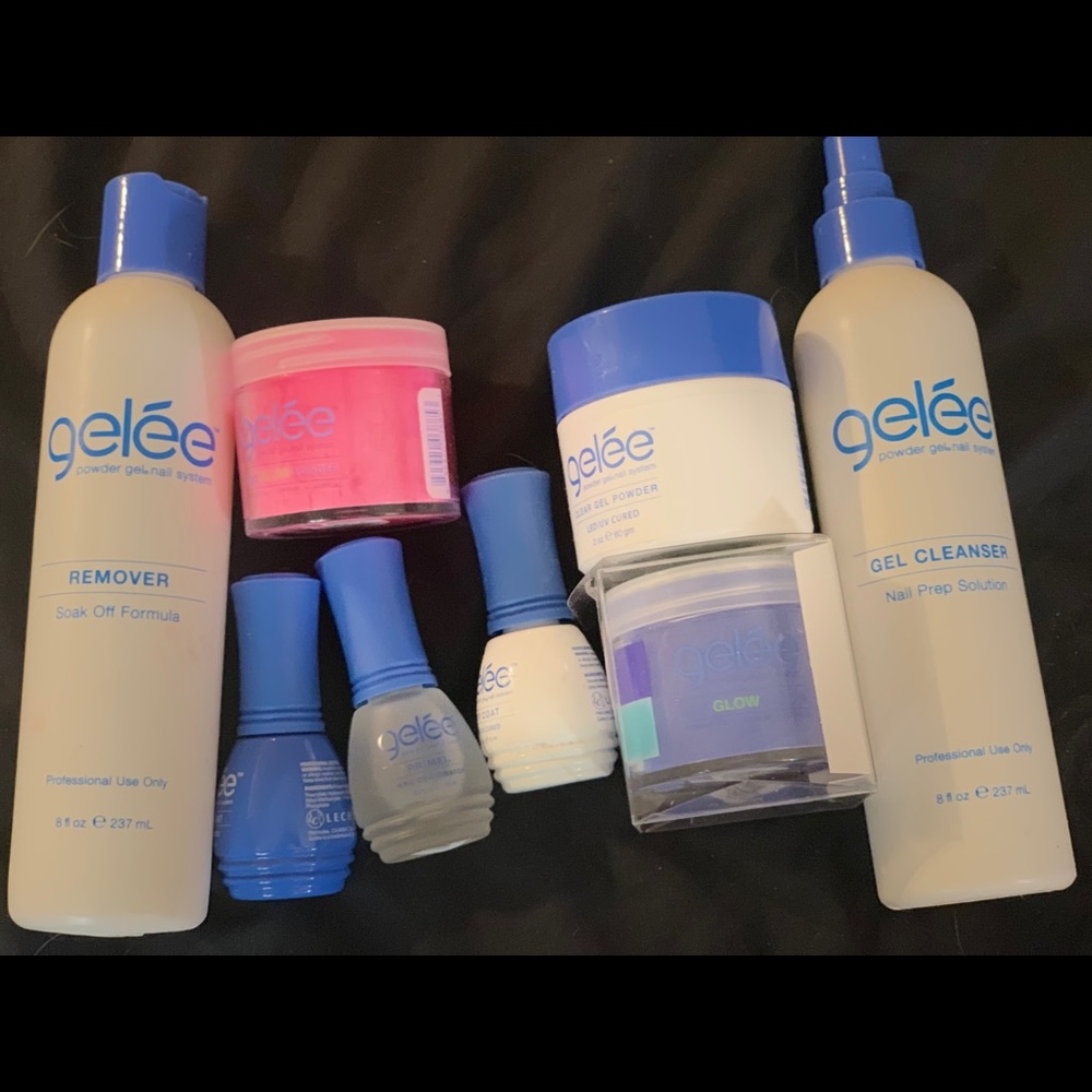Gelée Powder Clear Gel System(plus 2 colors)